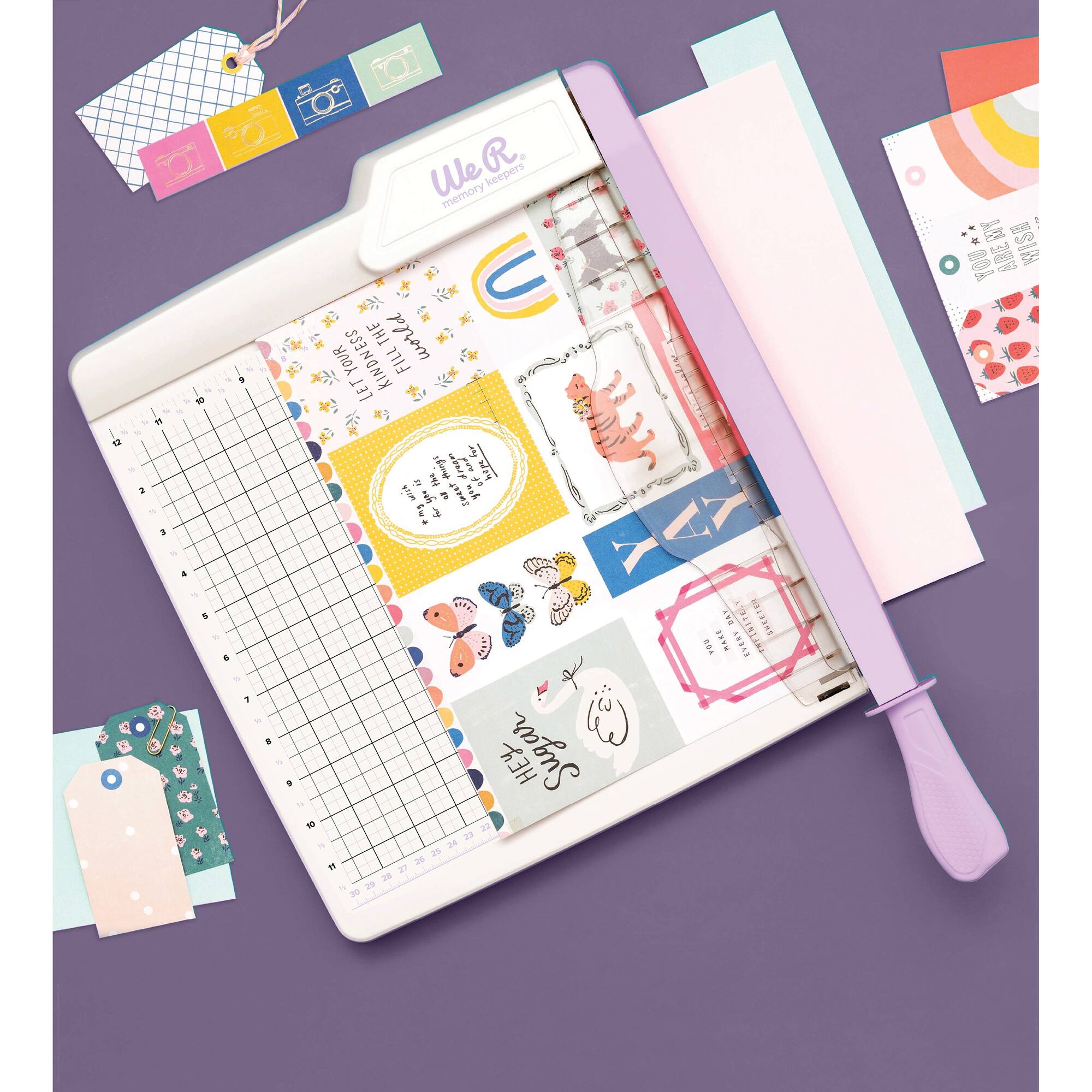 We R Memory Keepers® 12" x 12" Lilac Large Guillotine Cutter